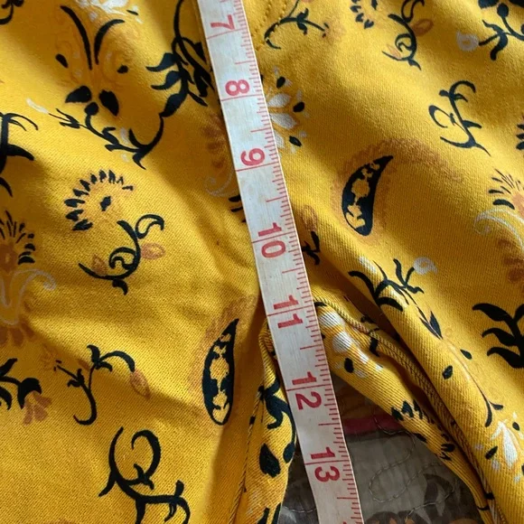 NWT Free People Vintage:The Originals Floral Printed Super Flare Pants 27 - Picture 6 of 8